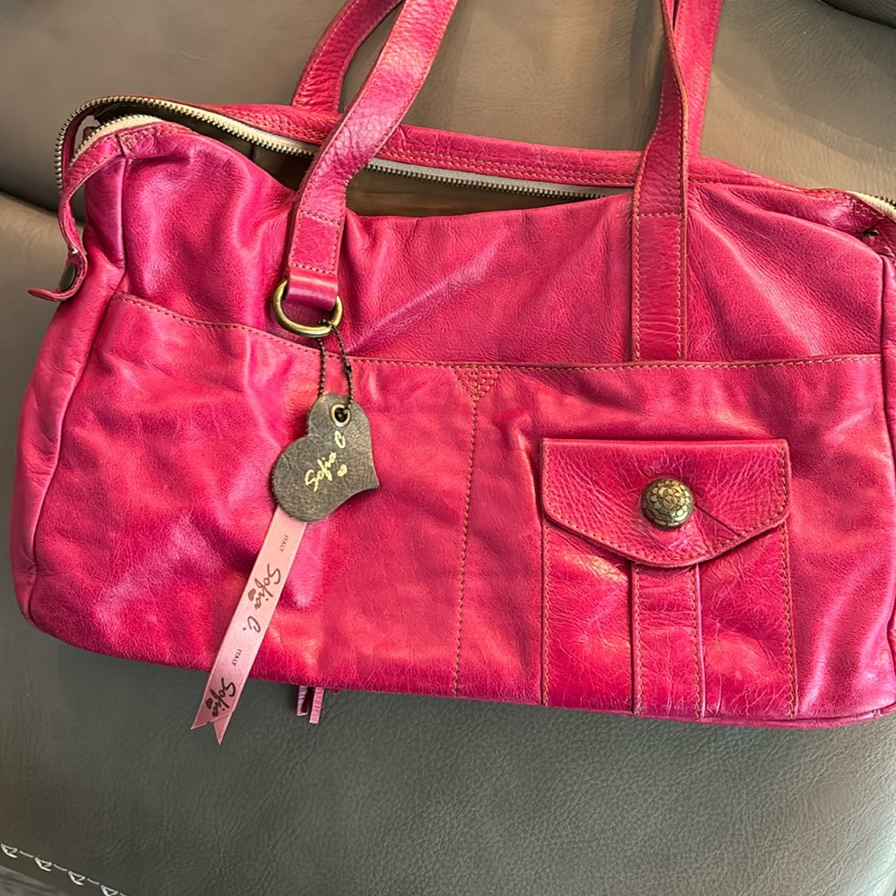 Stylish Pink Shoulder Bag